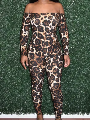 Leopard jumpsuit
