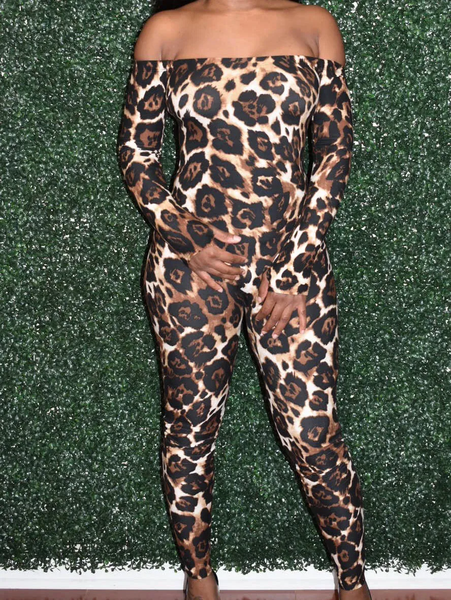 Leopard jumpsuit