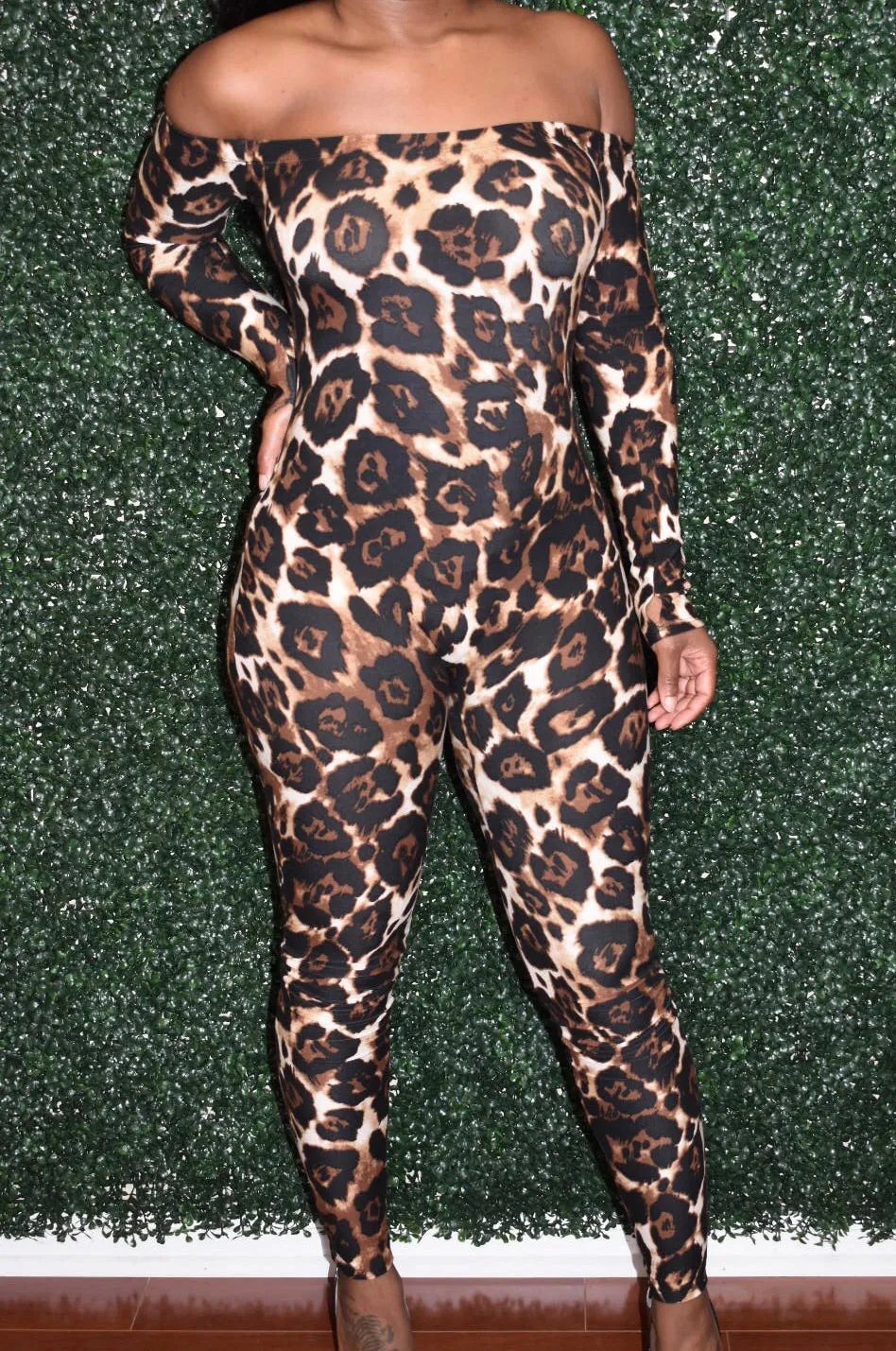 Leopard jumpsuit