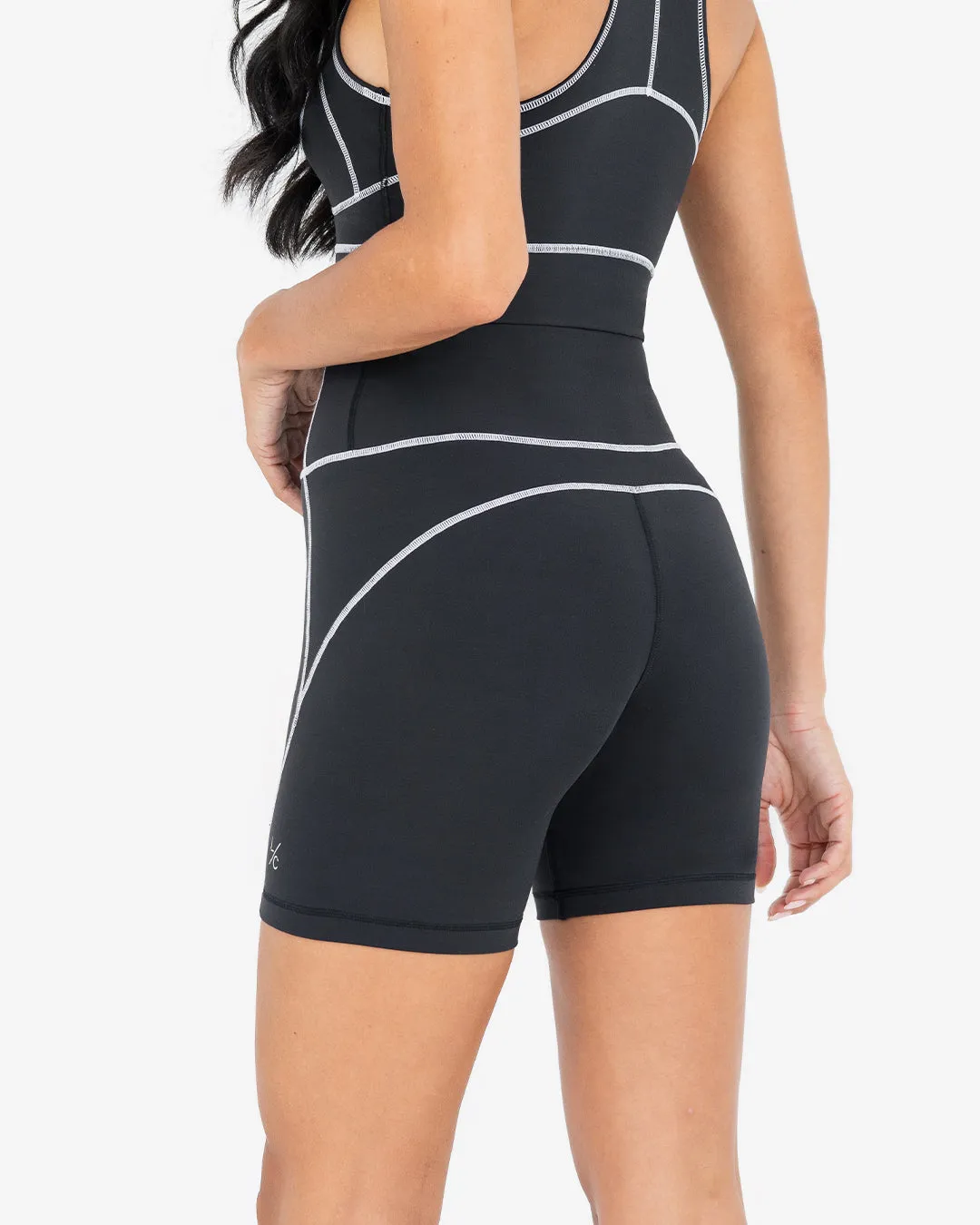 Life Contrast Shorts Black