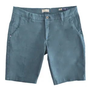 Light Blue Cotton Short