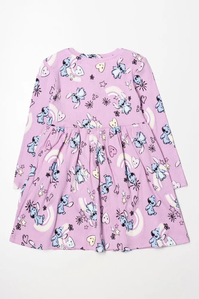 Lilo And Stitch Dress Lilac
