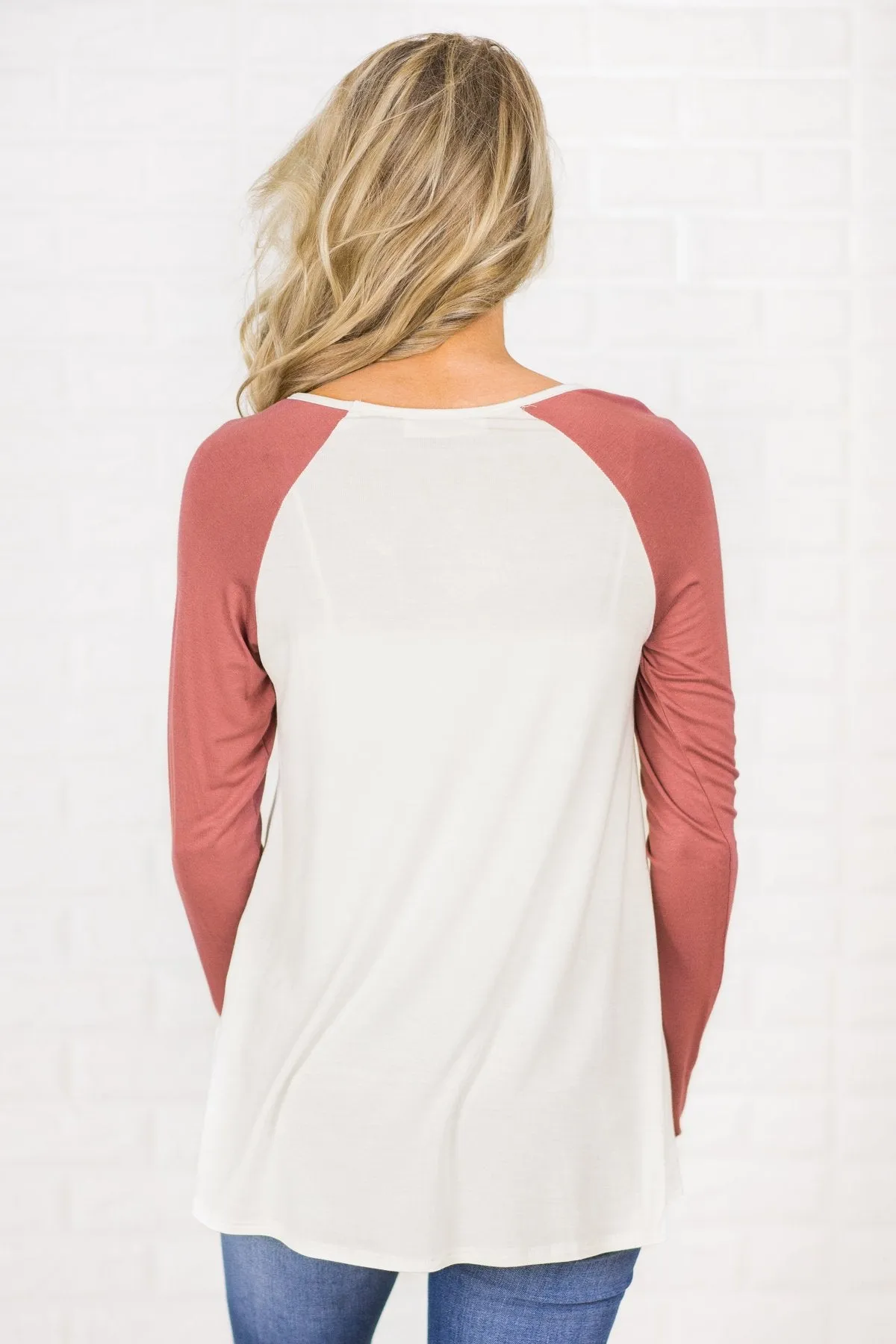 Long Sleeve Criss Cross Floral Skull Top