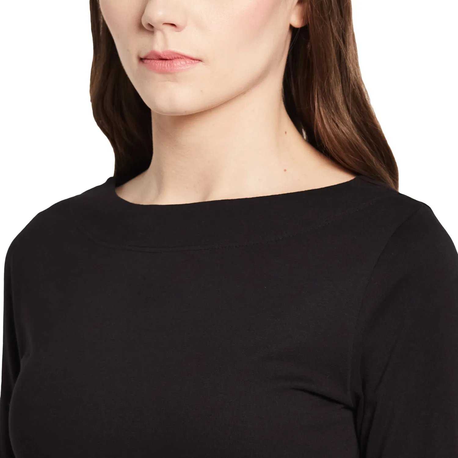 LONG SLEEVES WAIST RUFFLE TOP