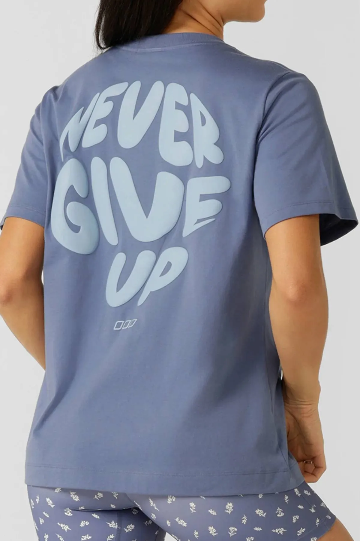 Lorna Jane Never Give Up Relaxed T-Shirt
