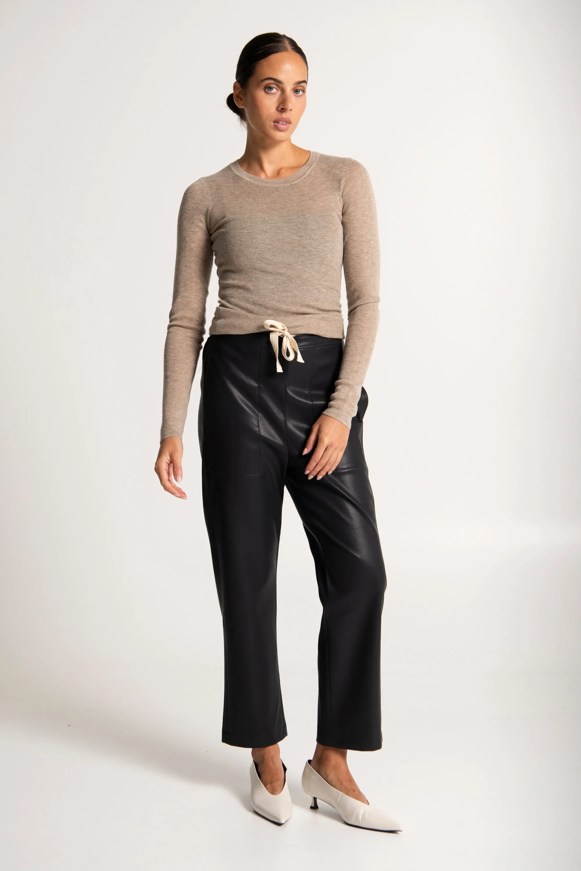 Lounge the Label II BERLIN fine Knit Slim top - noughat