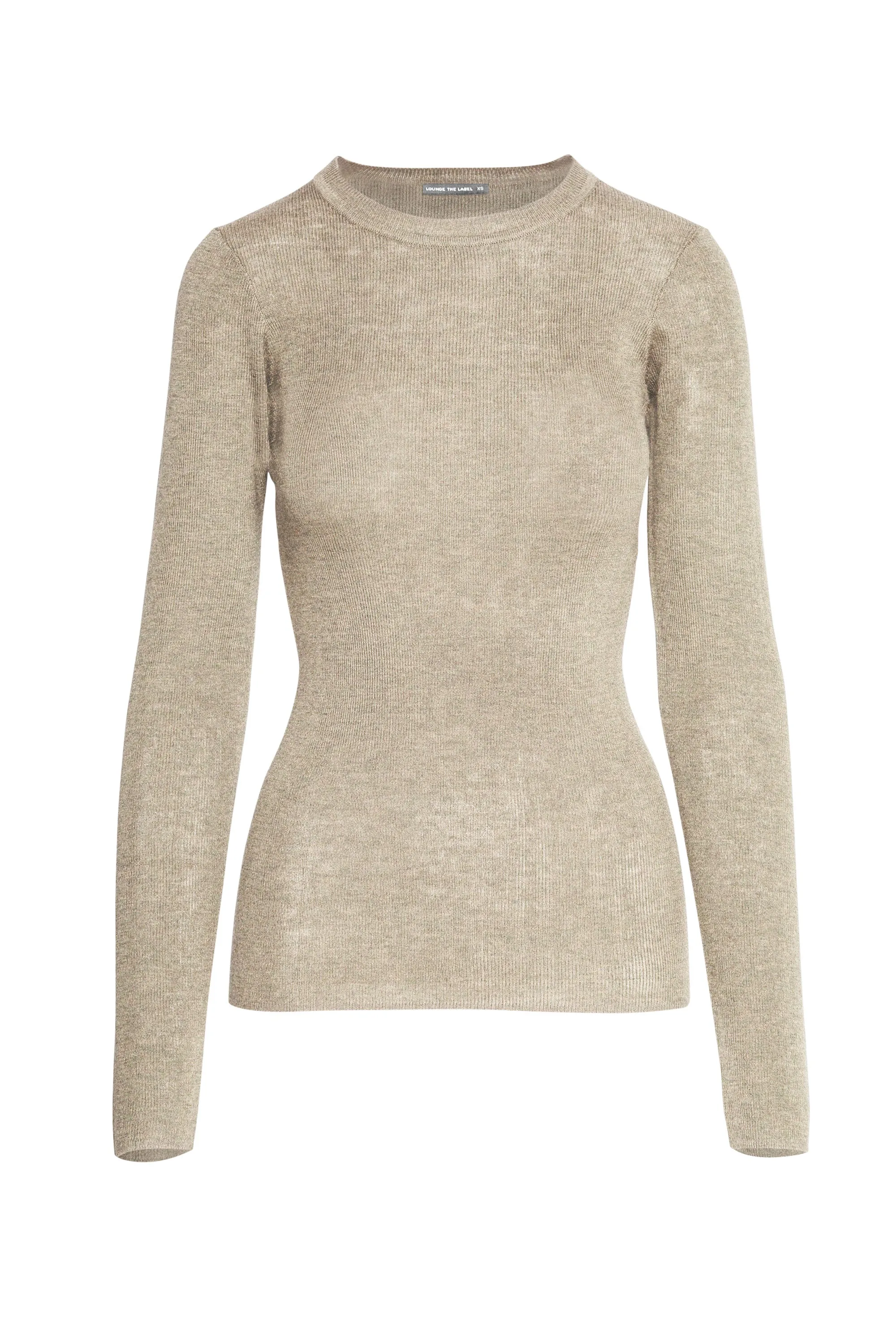 Lounge the Label II BERLIN fine Knit Slim top - noughat
