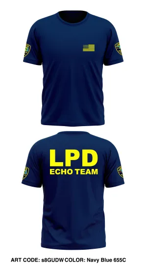 LPD ECHO TEAM Store 1 Core Men's SS Performance Tee - s8GUDW