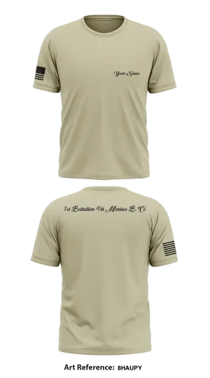 Luis Cambal  1st Bn. 4th Marines Store 1 Core Men's SS Performance Tee - 8hAUPY