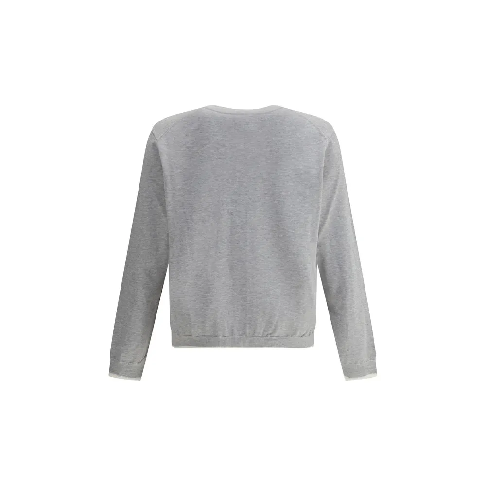 Maison Kitsuné Logoed Cardigan