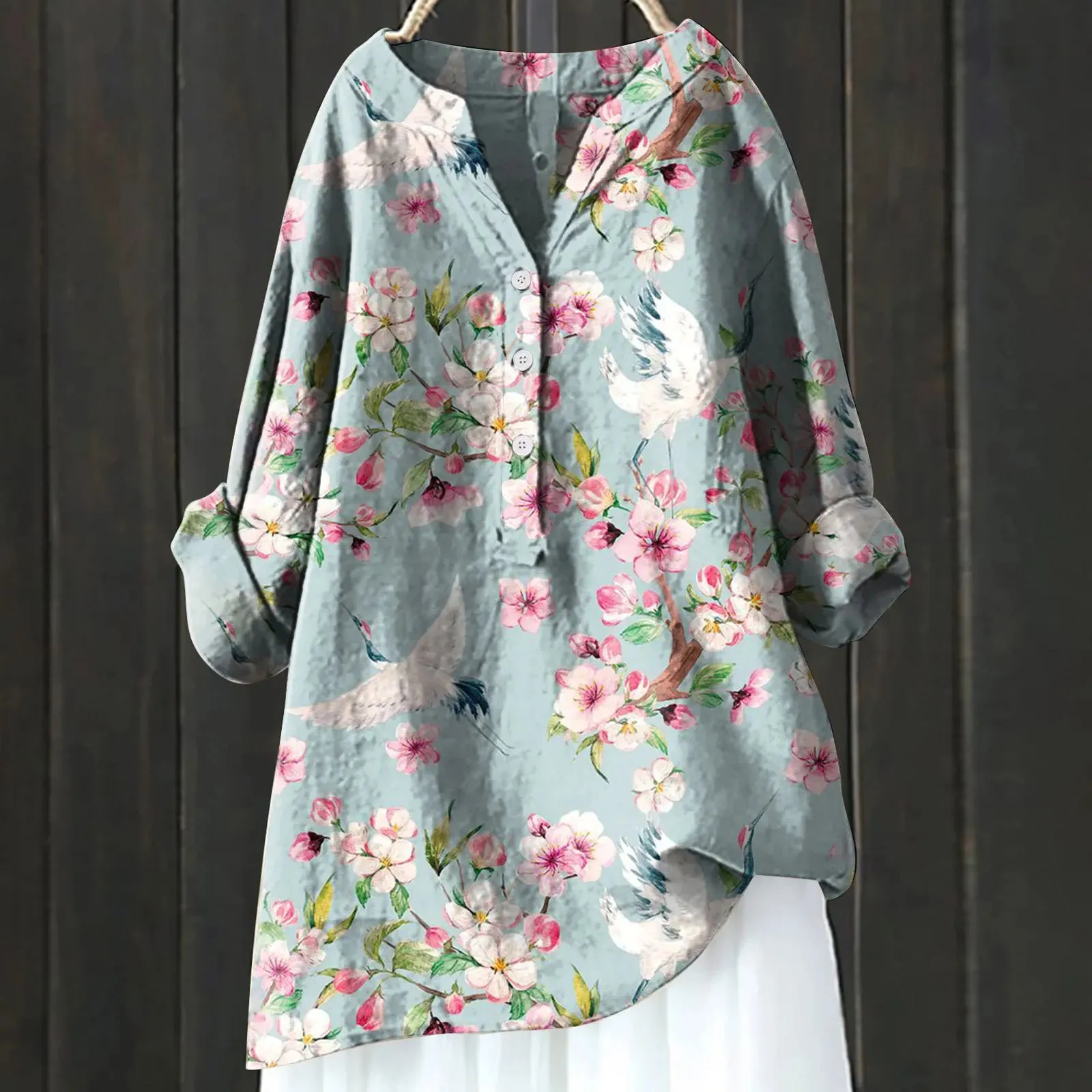 Margo™ - Casual Blouse with Floral Print