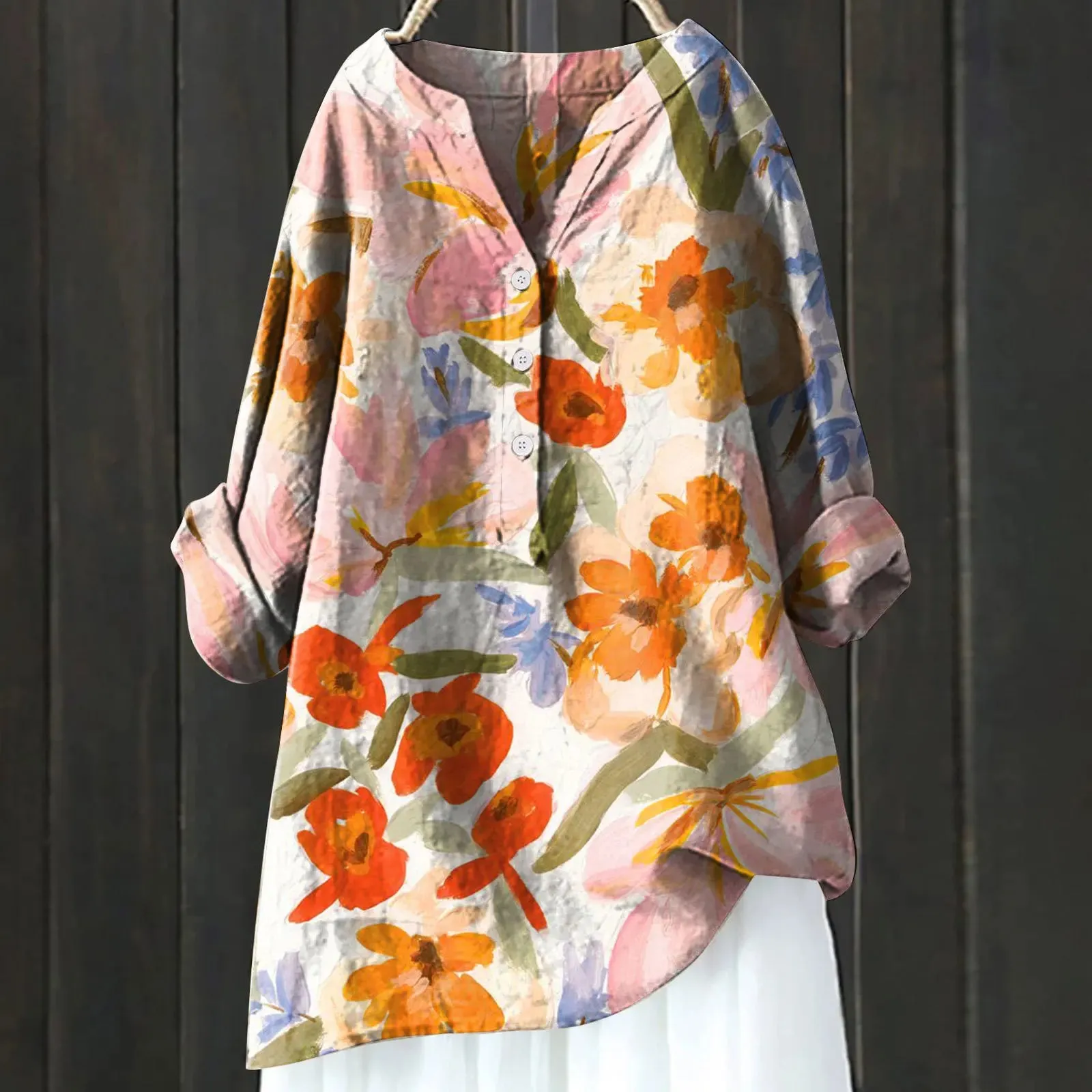 Margo™ - Casual Blouse with Floral Print