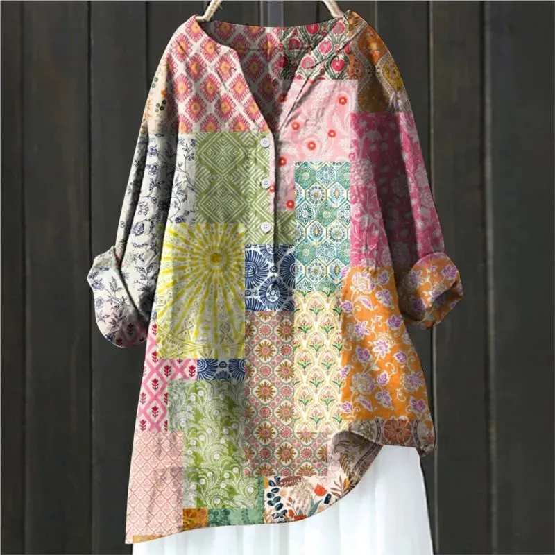 Margo™ - Casual Blouse with Floral Print