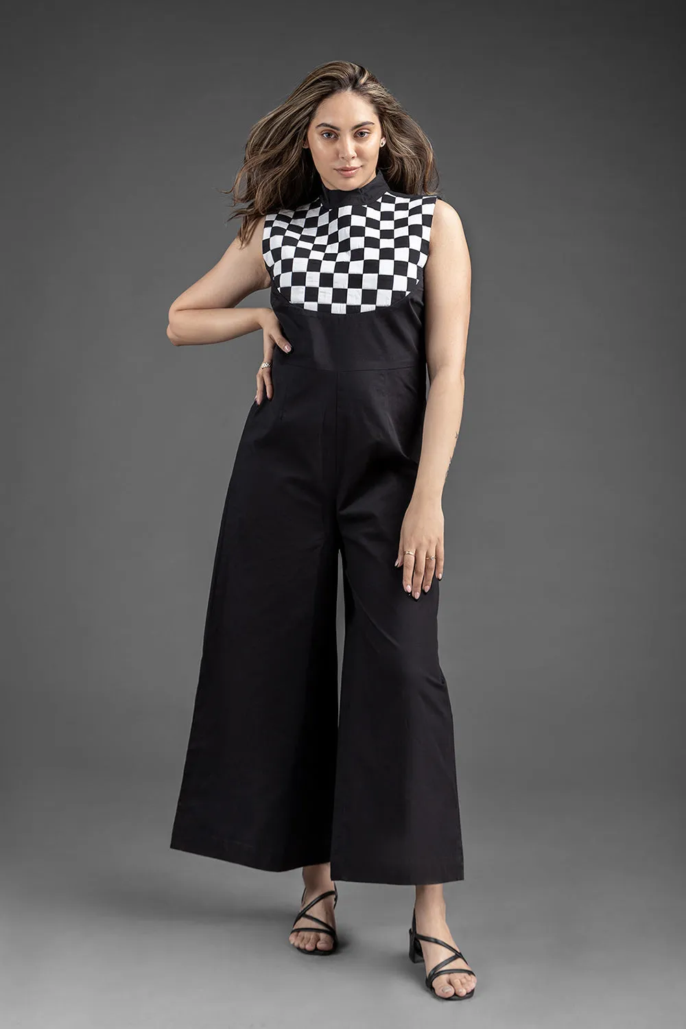 Matted Jumpsuit - Black