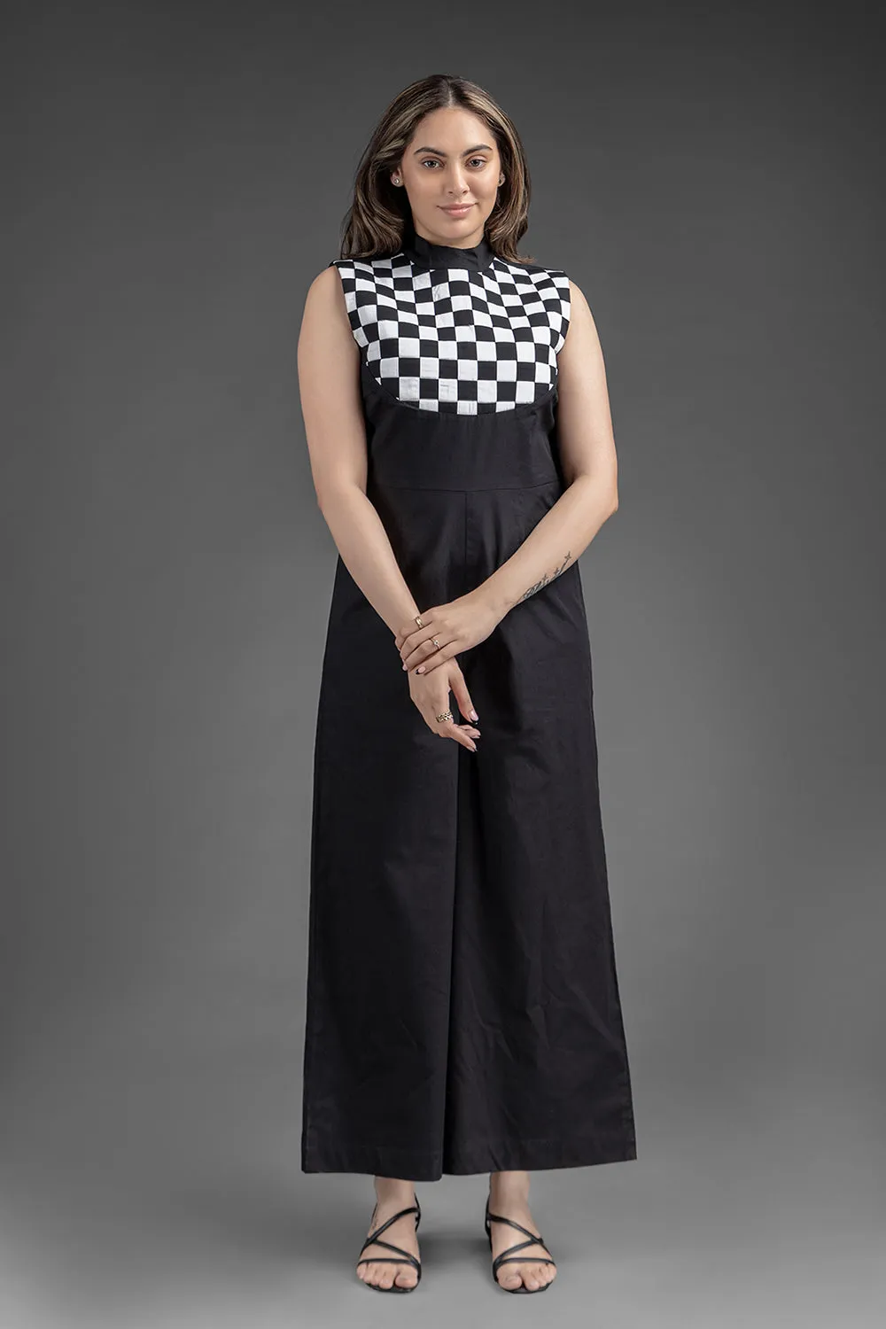 Matted Jumpsuit - Black