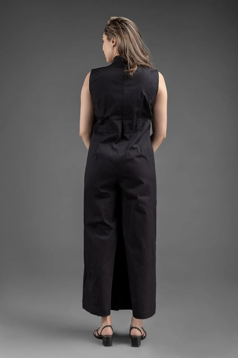Matted Jumpsuit - Black