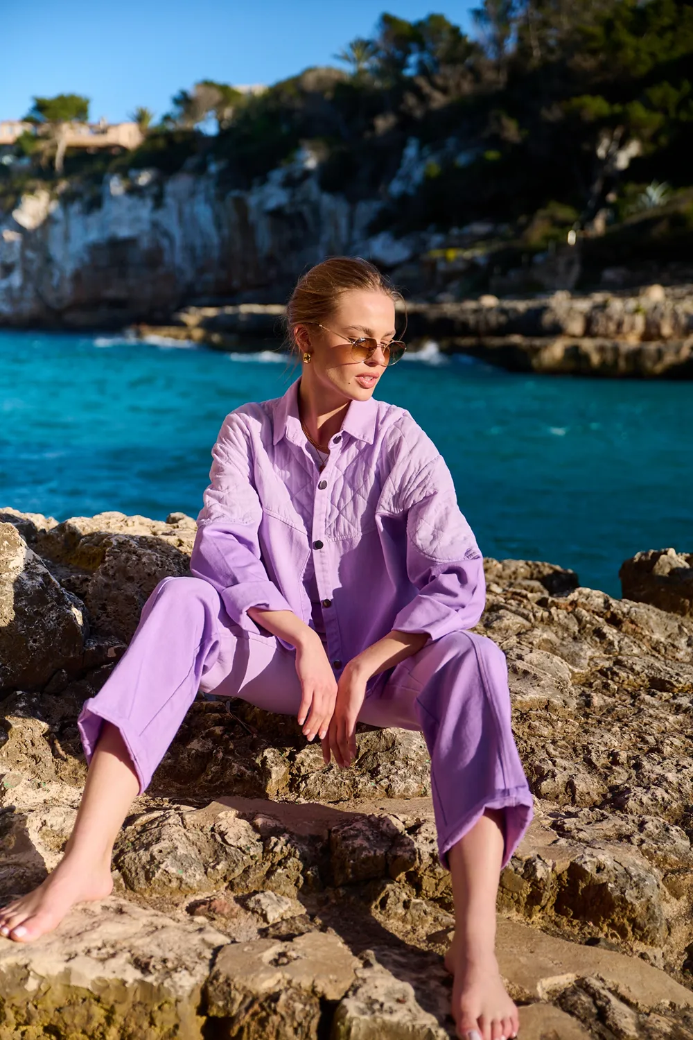 Mauve Serenity shirt