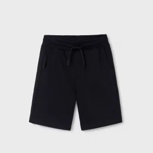Mayoral Older Boys Jersey Shorts 600 Black