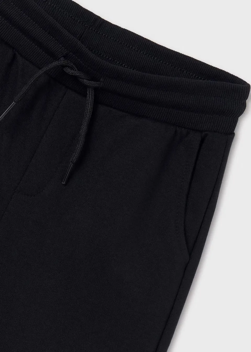 Mayoral Older Boys Jersey Shorts 600 Black