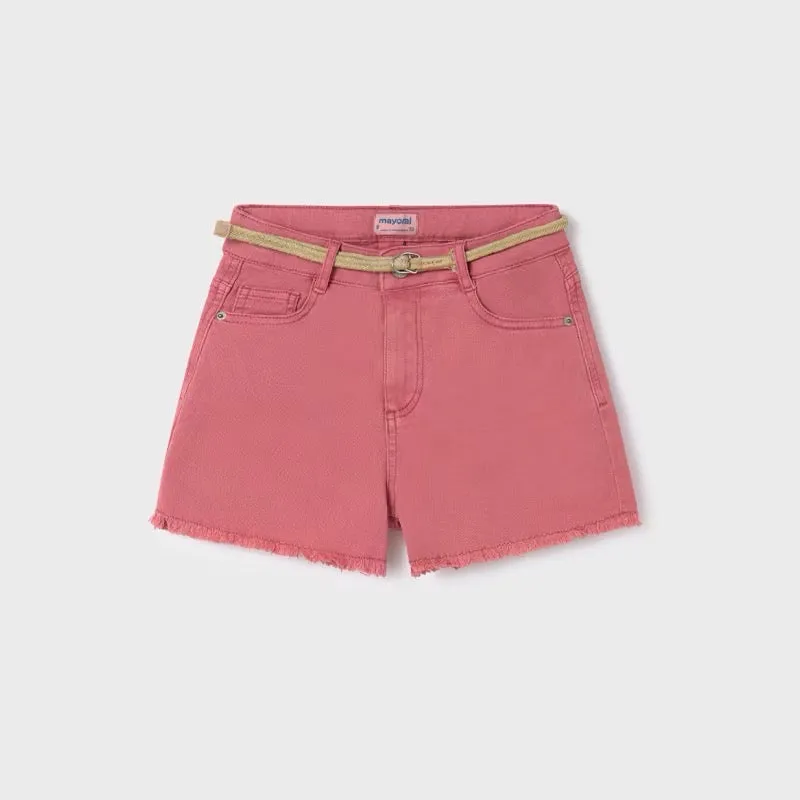 Mayoral Older Girls Shorts 275 Blush