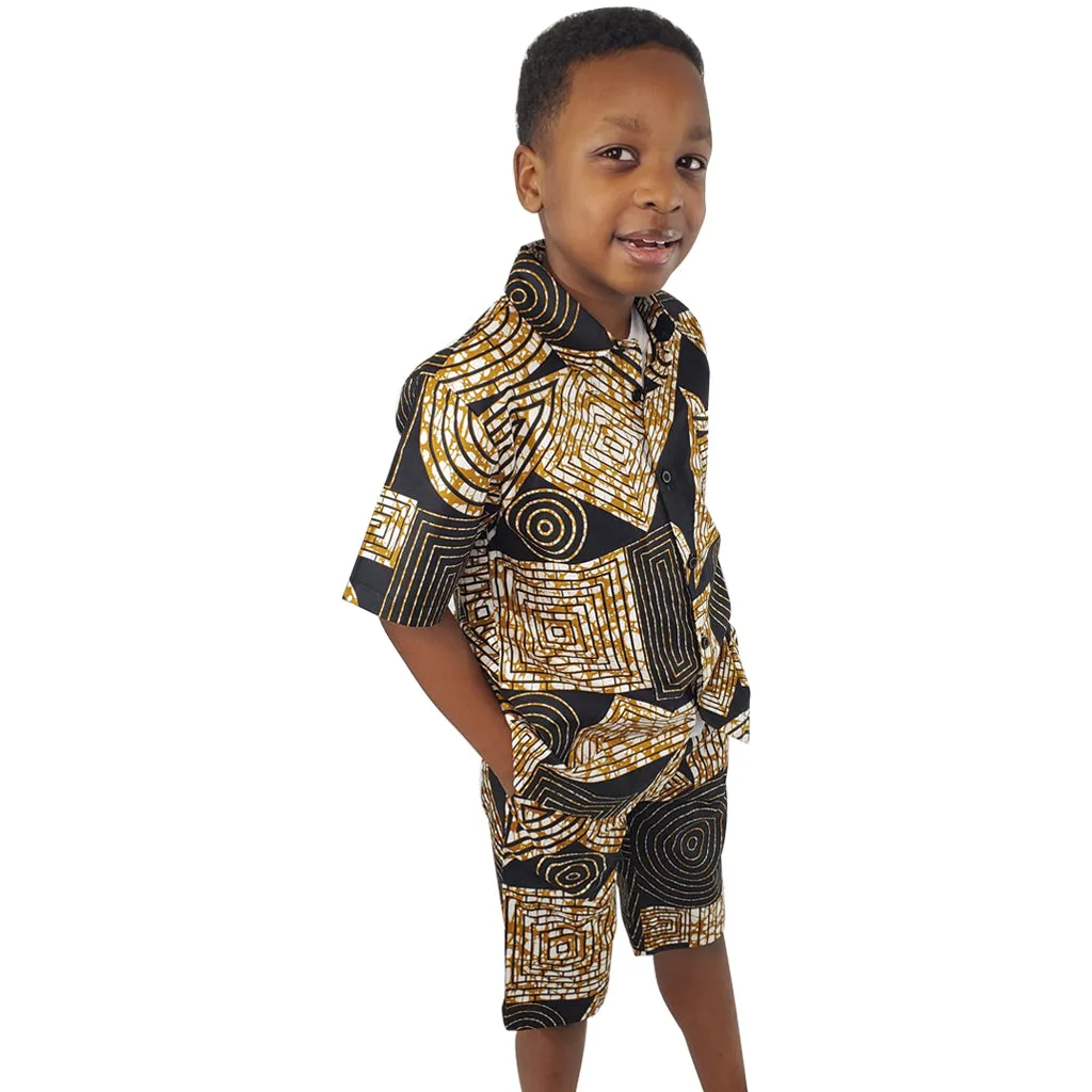 Mazing Black Boy's Shorts