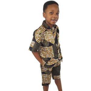 Mazing Black Boy's Shorts