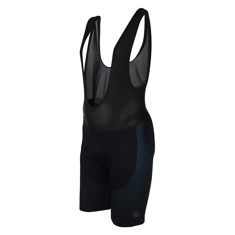 Mens Ey Up Black Padded Cycling Bib Shorts
