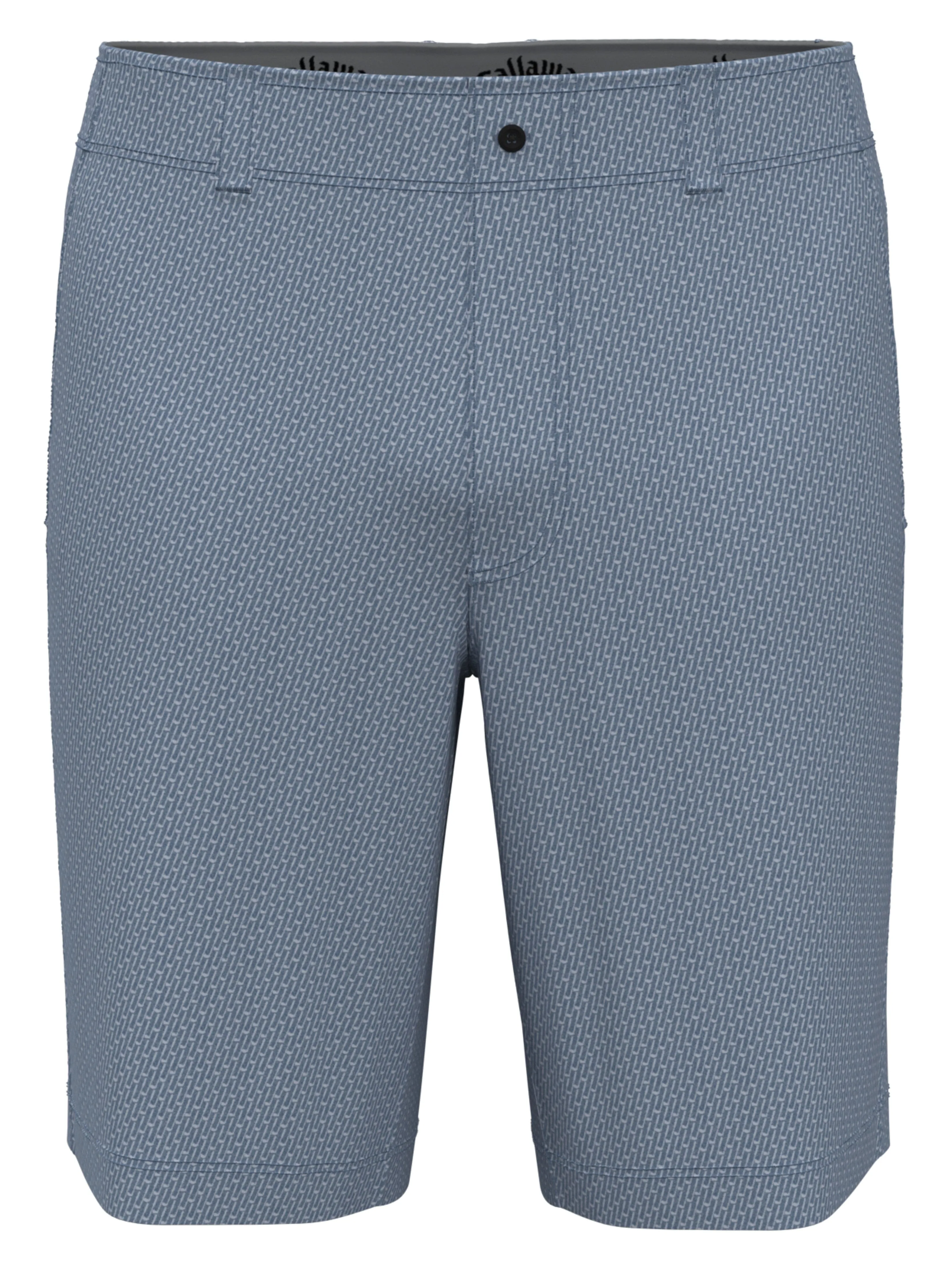 Mens Flat Front Novelty Print Golf Short