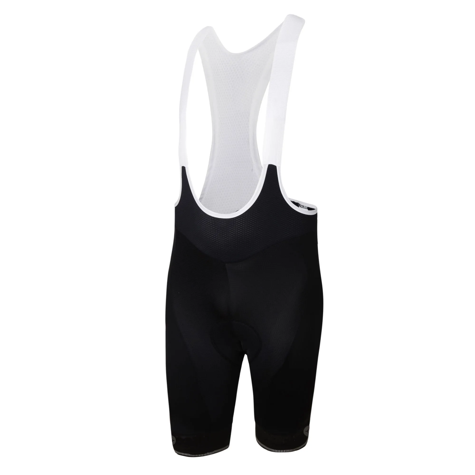 Mens Jewel Black Padded Cycling Bib Shorts