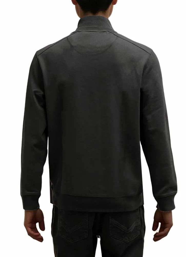 Men's mock zip top