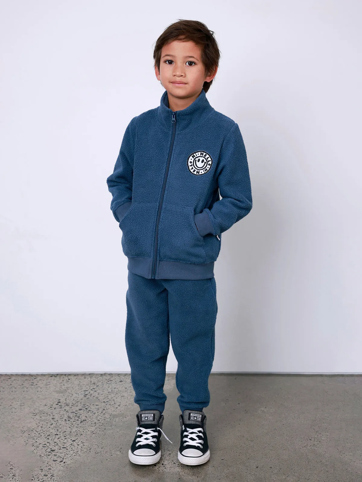 Minti Happy Teddy Zip Up