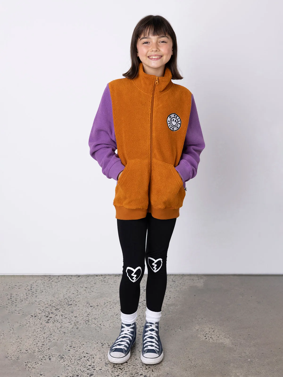 Minti Happy Teddy Zip Up