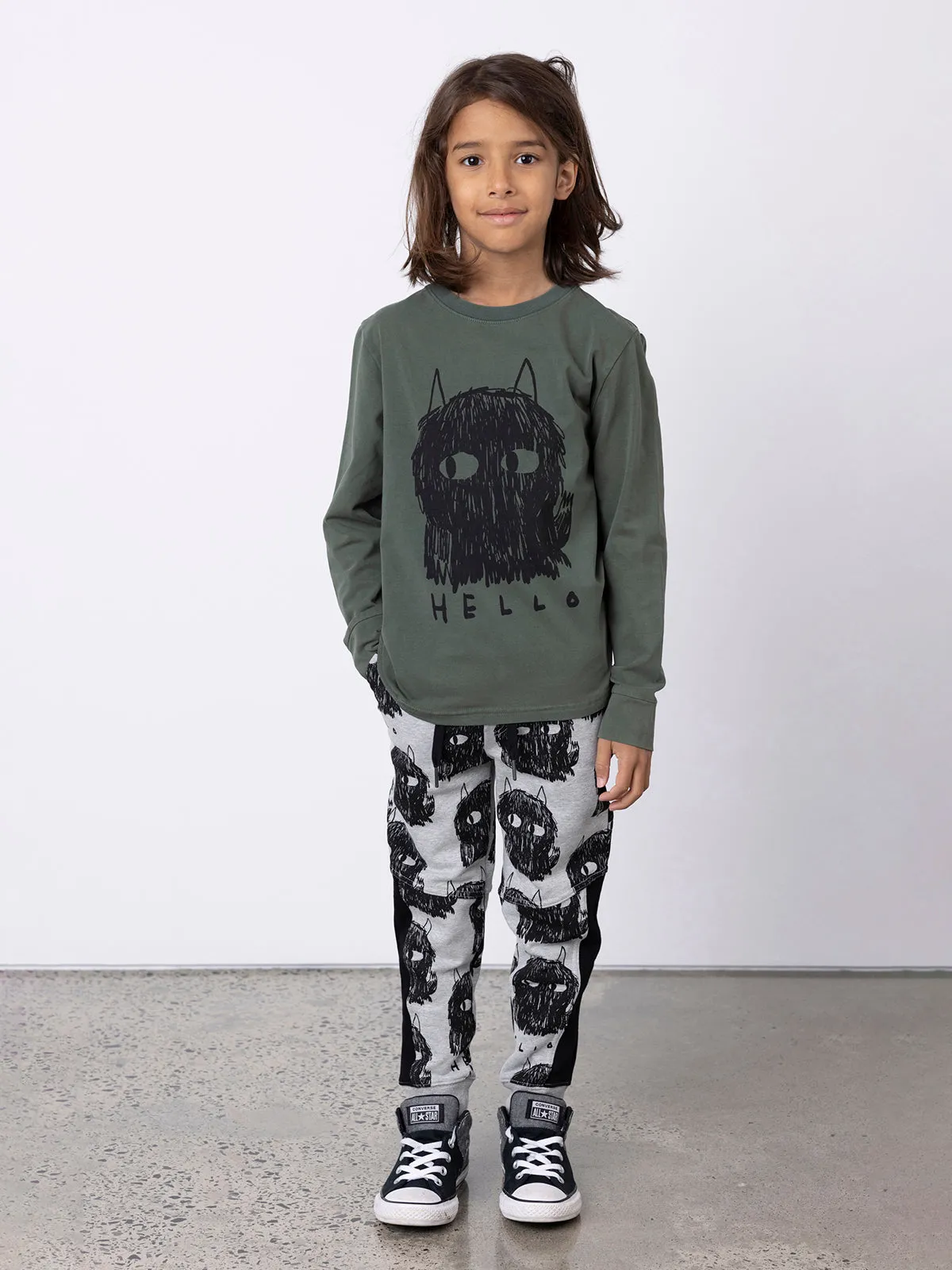 Minti Hello Goodbye Monster Tee