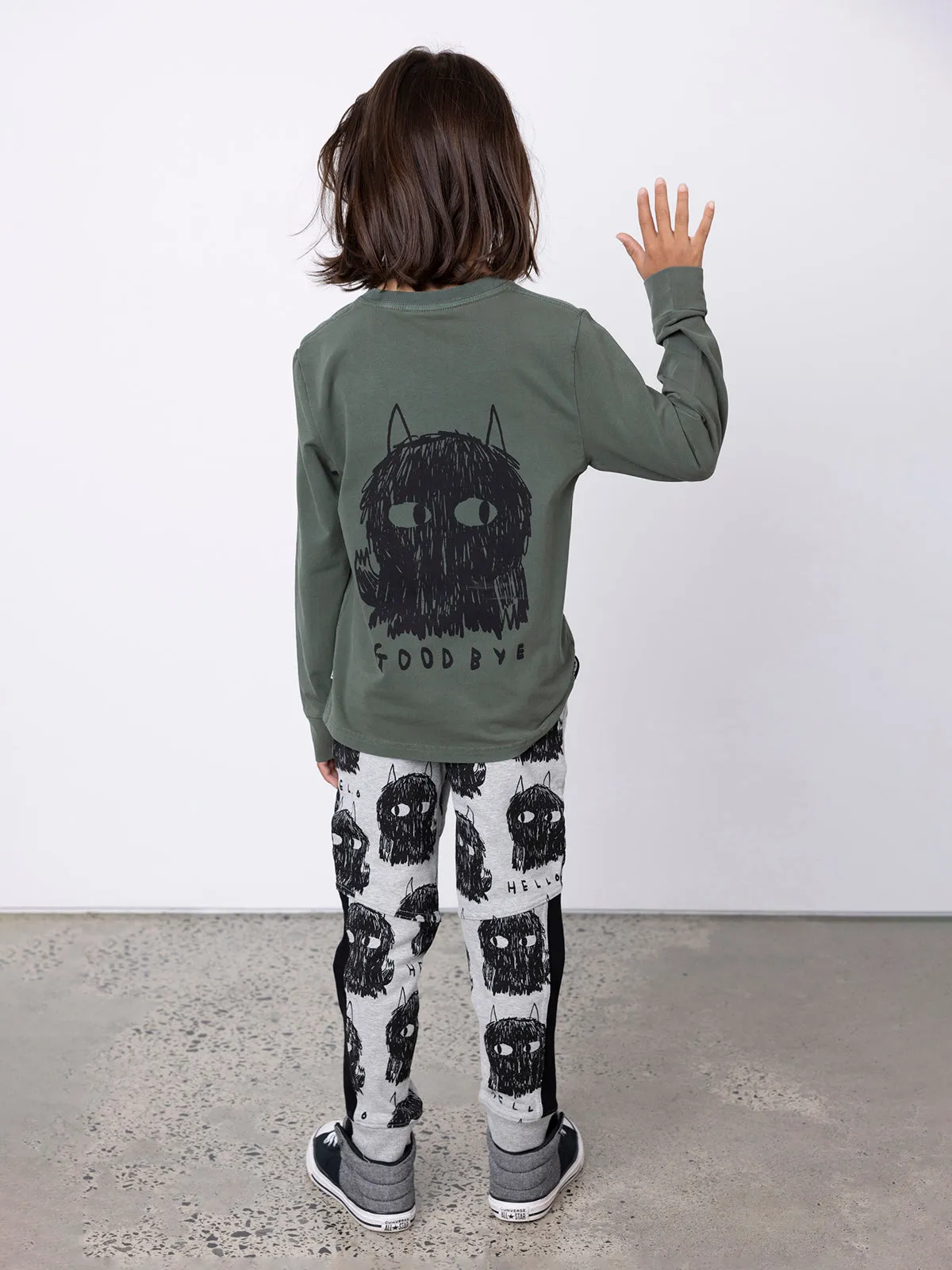 Minti Hello Goodbye Monster Tee