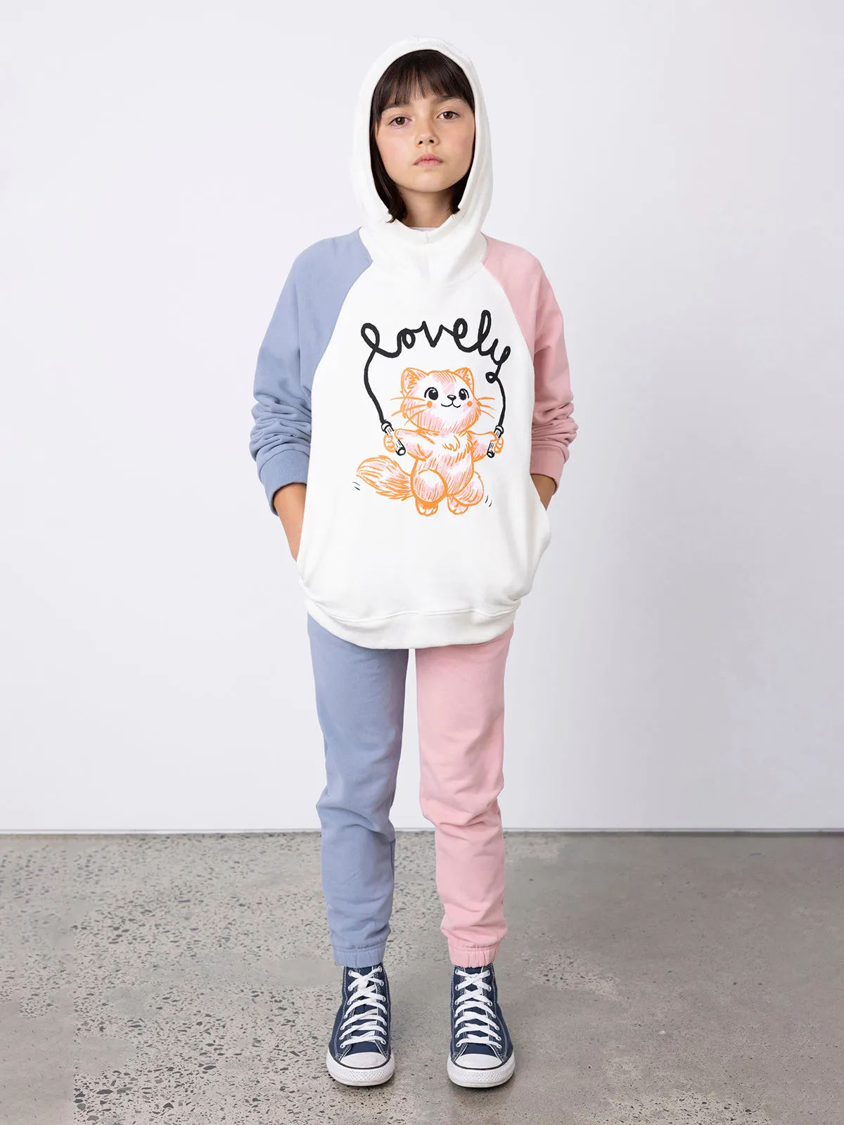 Minti Lovely Kitty Furry Hood