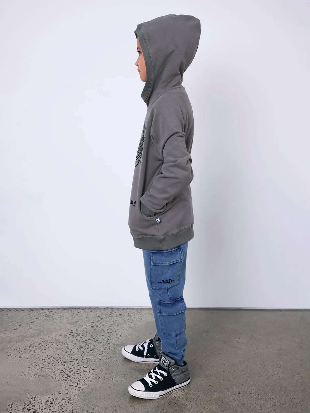 Minti Spaghetti Me Furry Hood