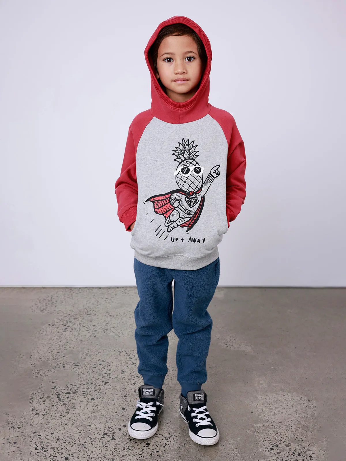 Minti Super Pineapple Furry Hood