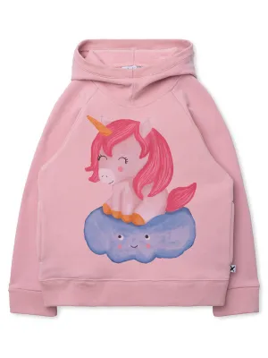 Minti Unicorn On A Cloud Furry Hood