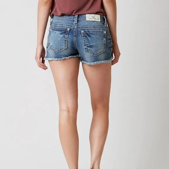Miss Me denim stretch shorts