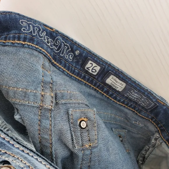 Miss Me denim stretch shorts