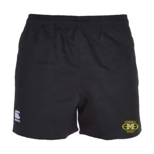 Monarch Rugby Canterbury Black Advantage Rugby Shorts
