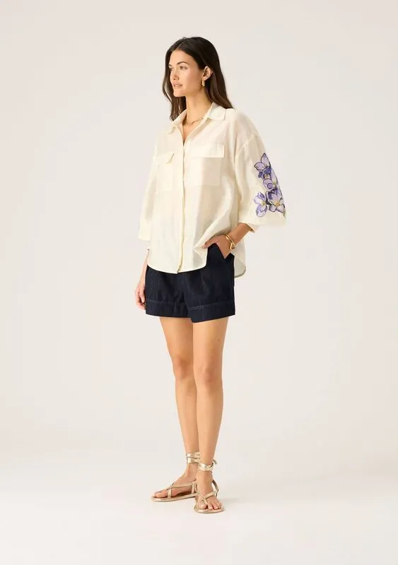 Mos - Violetta Blouse - Ivory