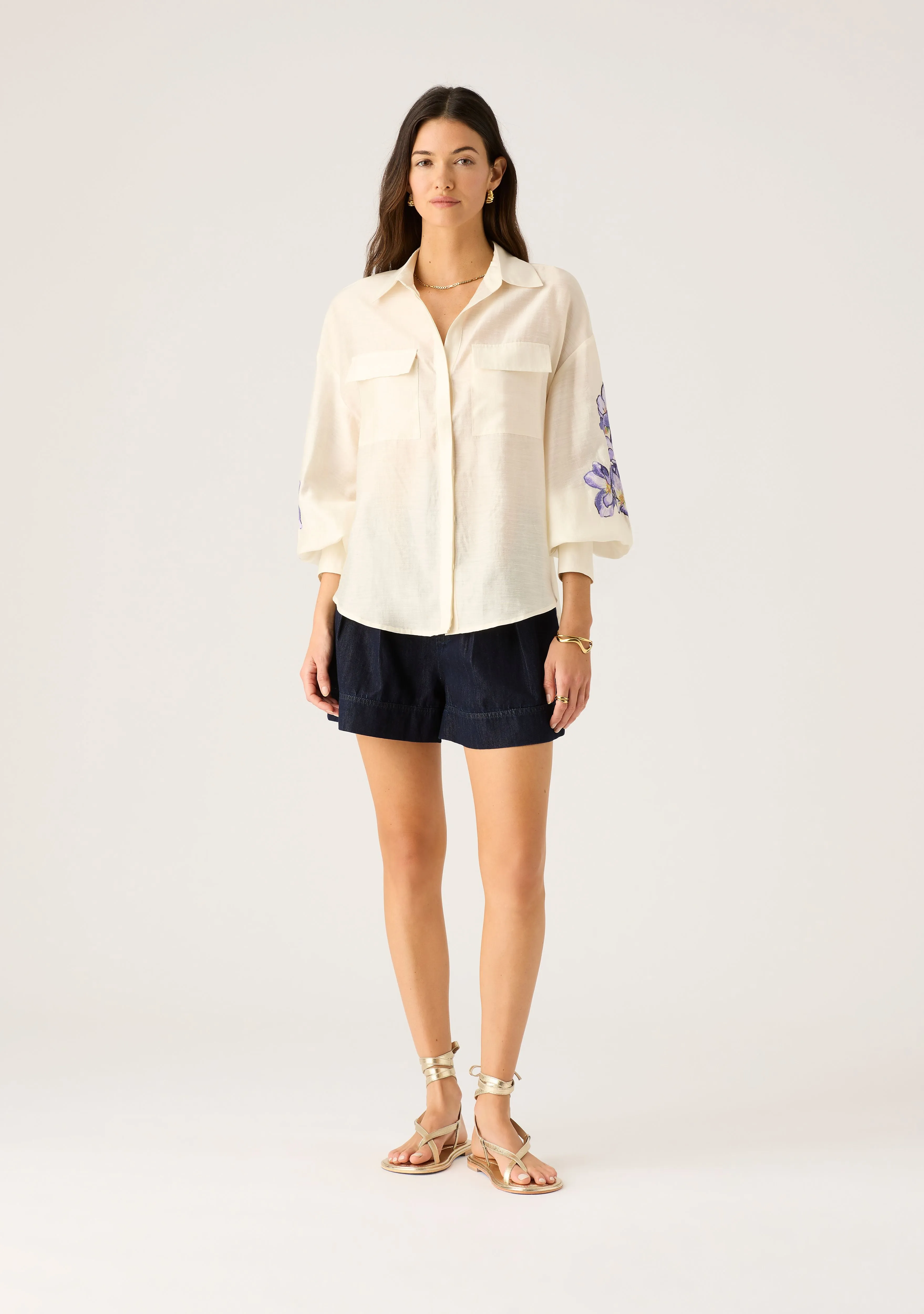 Mos - Violetta Blouse - Ivory