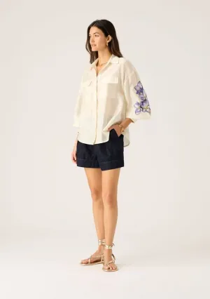Mos - Violetta Blouse - Ivory