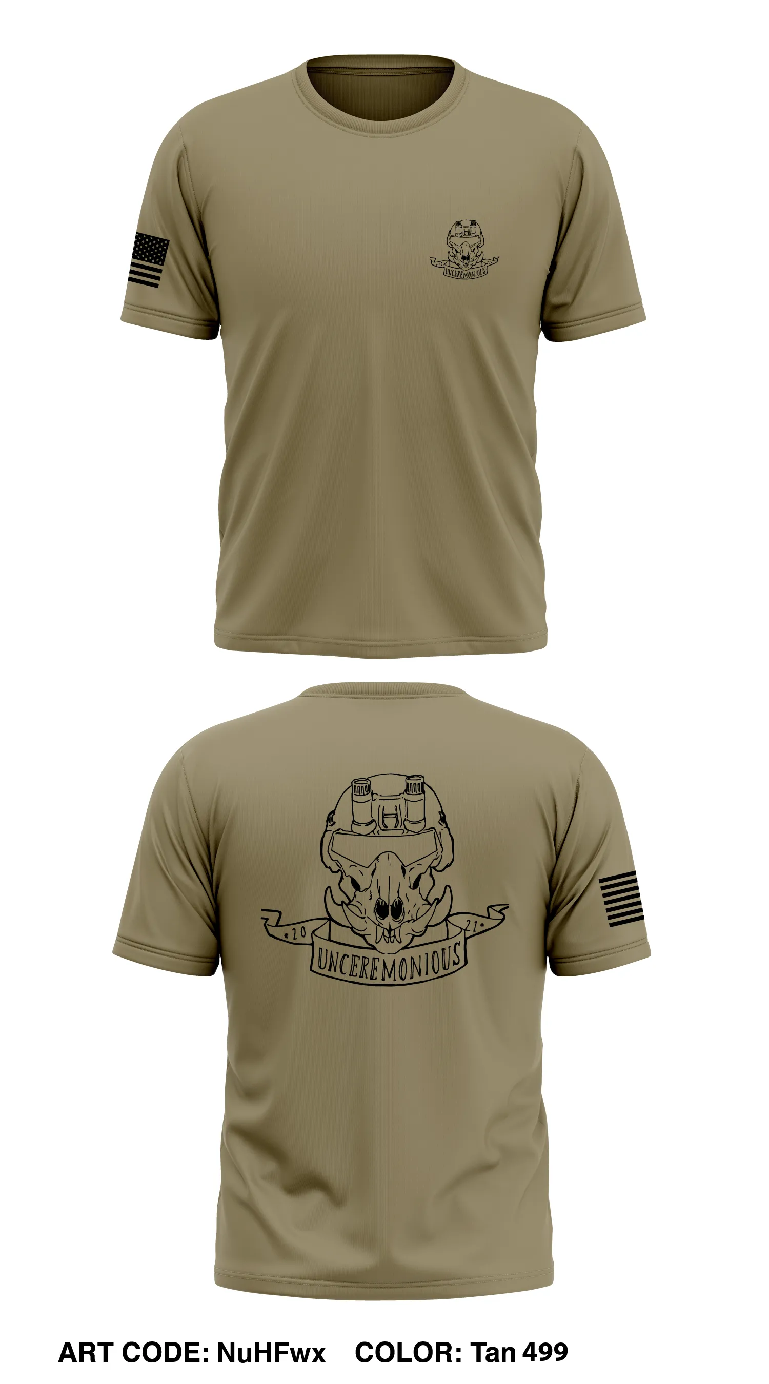 MSRON FOUR ALPHA CO. Store 1 Core Men's SS Performance Tee - NuHFwx