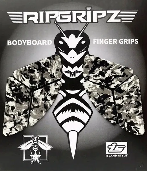 Mstar / Island Style Bodyboard Finger Grips Camo