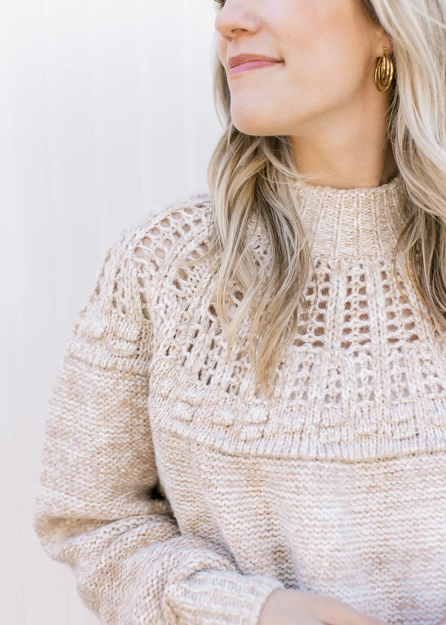 Natural Knit Sweater B