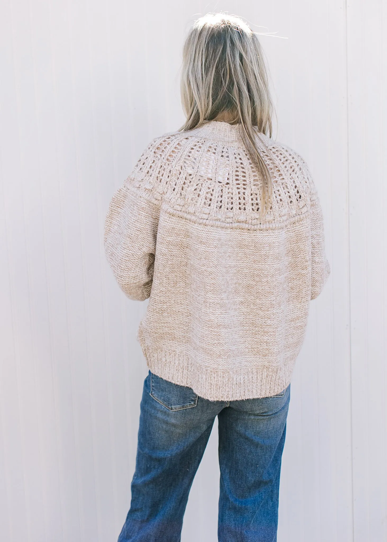 Natural Knit Sweater B