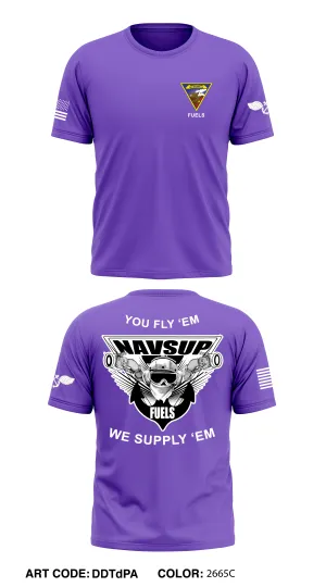 NAVSUP FUELS Store 1 Core Men's SS Performance Tee - DDTdPA