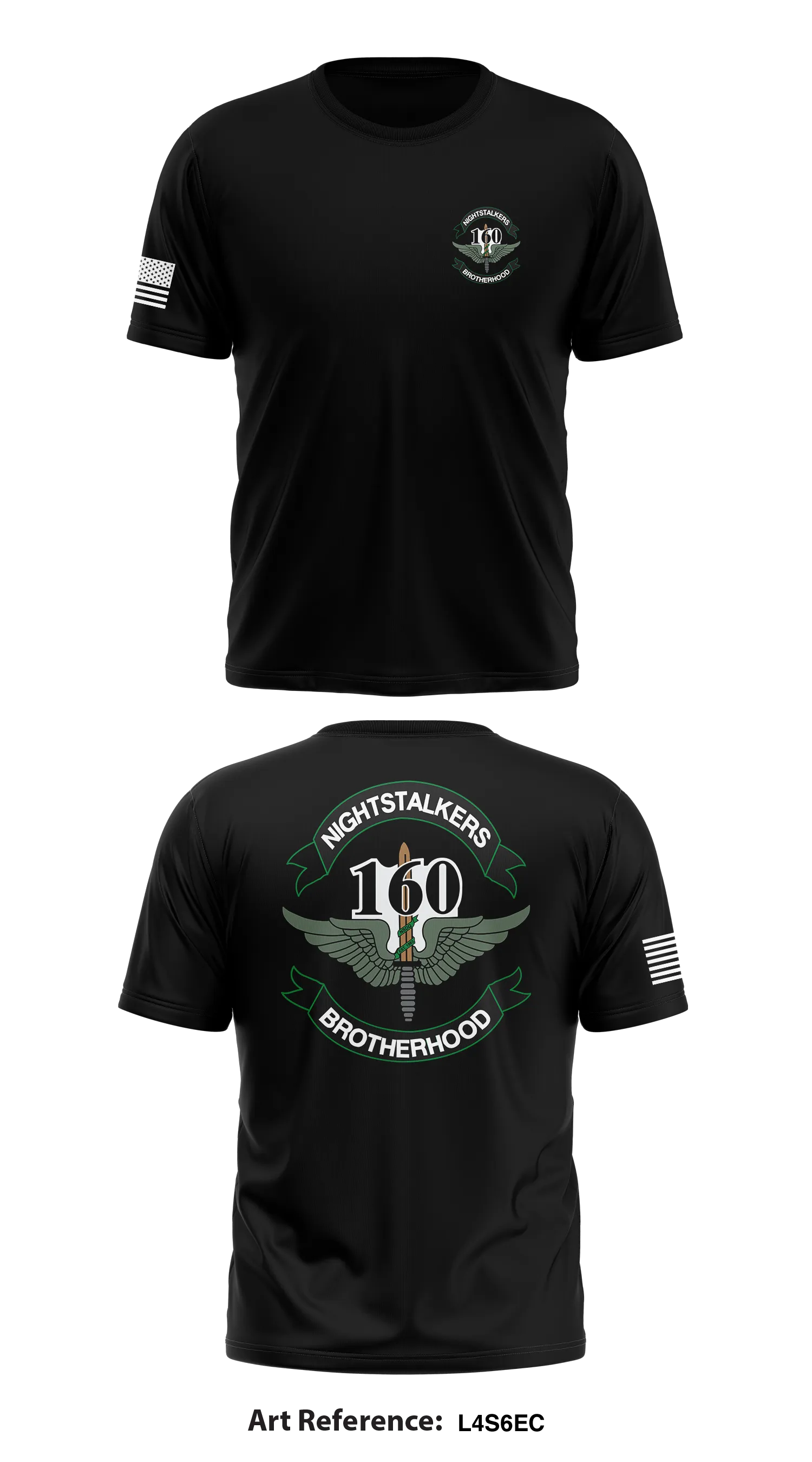 NIGHT STALKER STORE 1 Core Men's SS Performance Tee - L4S6eC